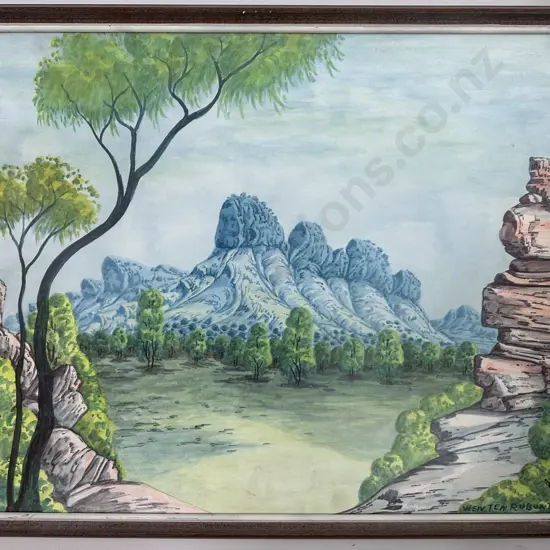 Wenten Rubuntja water colour