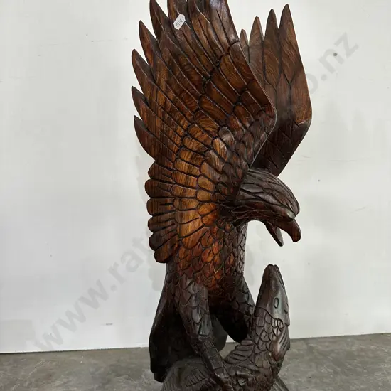 Carved wooden Eagle