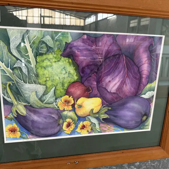 Linda Haines painting