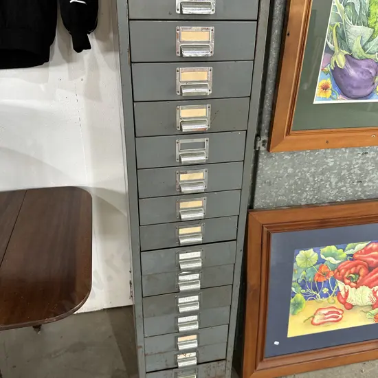 metal file cabinet