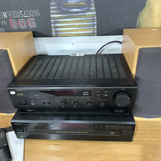 Denon stereo system