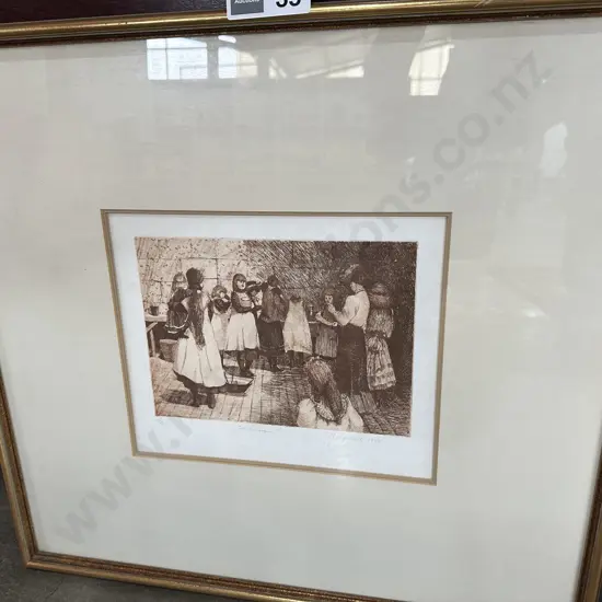 Ltd edition engraving