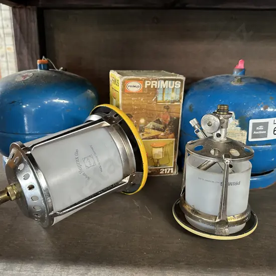 2 x Primus camping lanterns