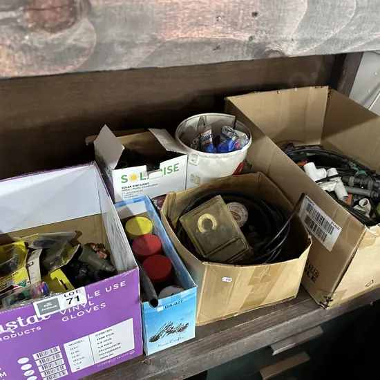 Large lot of irrigation