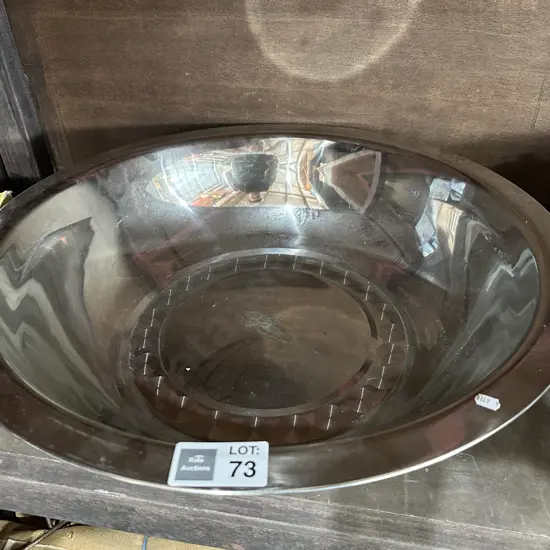 Commercial large stainless bowl