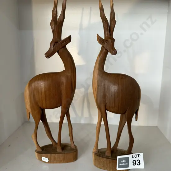 Pr mid century carved Antelope