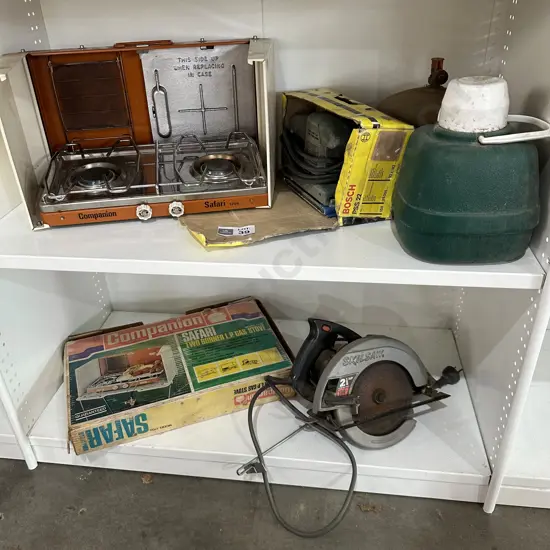Excellent condition cooker plus bottle and tools