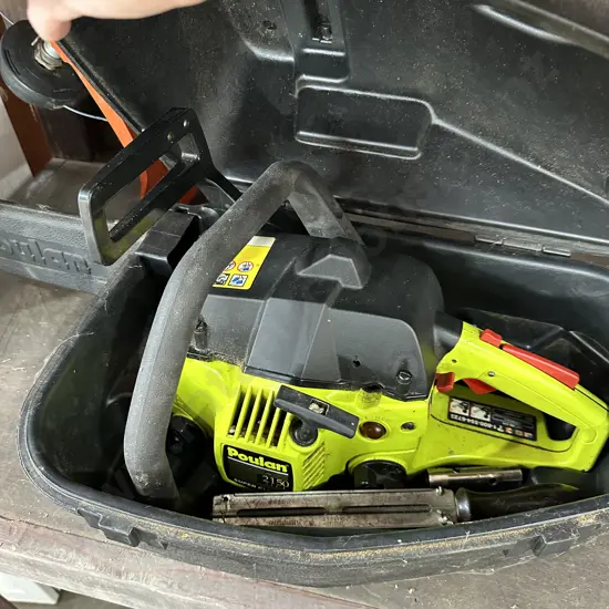 Poulan chainsaw - has fuel line issue