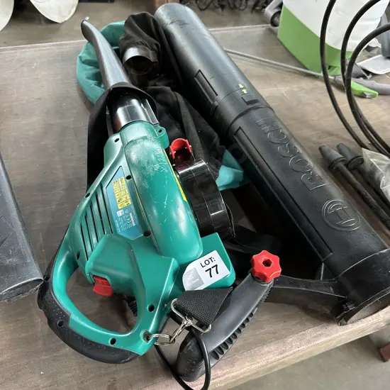 Bosch blower vac- electric