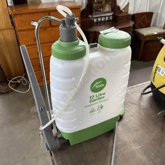 Hills knapsack sprayer - doesn't seem to pump