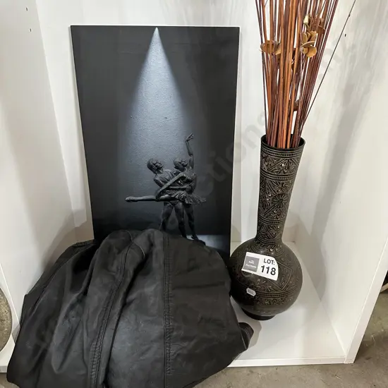 vase, picture and jacket