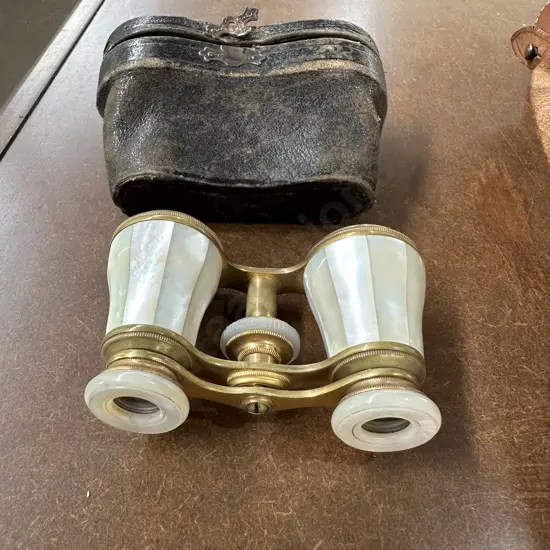 Mother of pearl opera glasses
