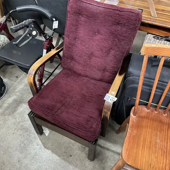 Vintage fireside chair