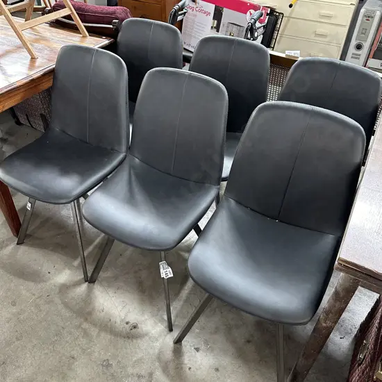 6 chairs modern style