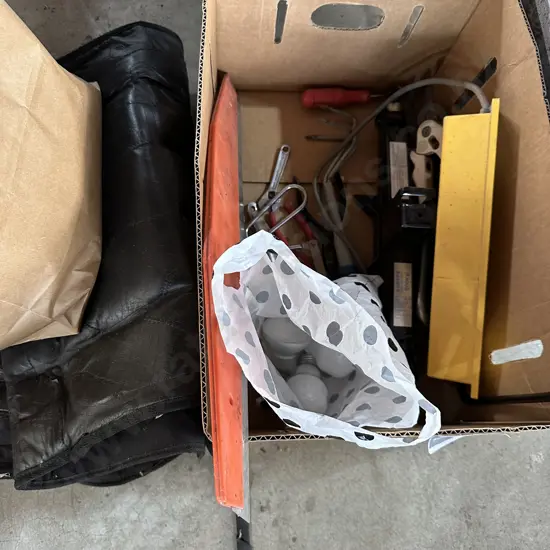 tools, leather car seats etc