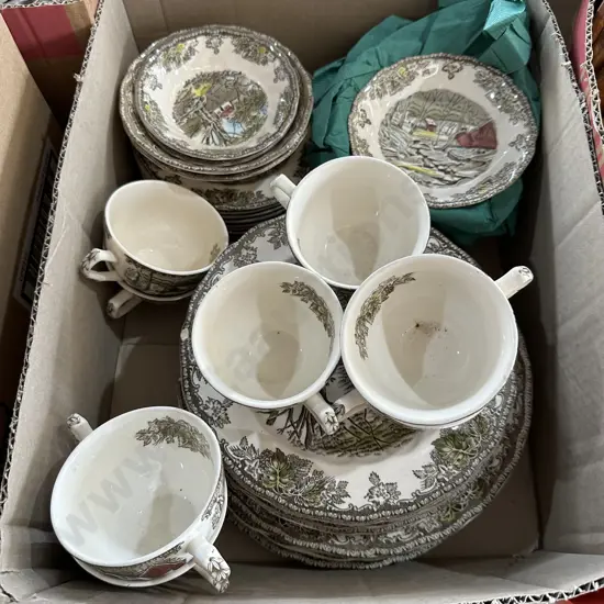 "the friendly village" Johnson Bros