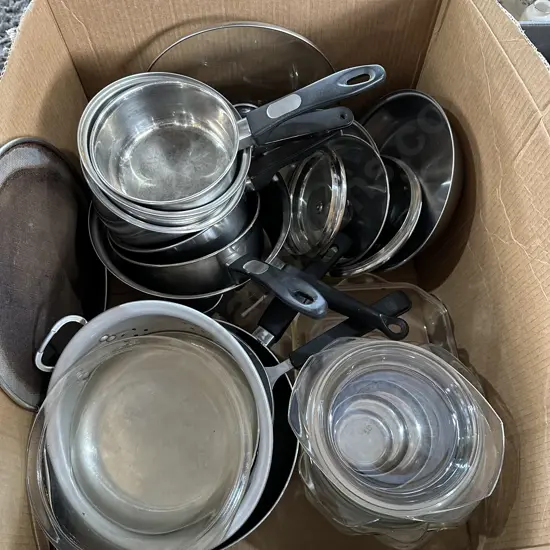 Large box pots etc