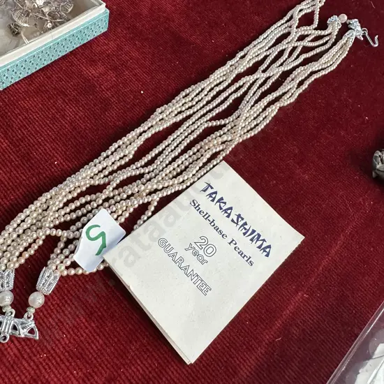 Takashima pearls (small repair required)