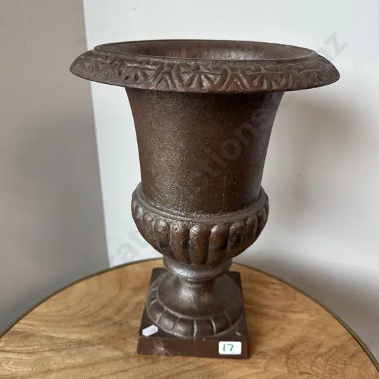 cast iron planter