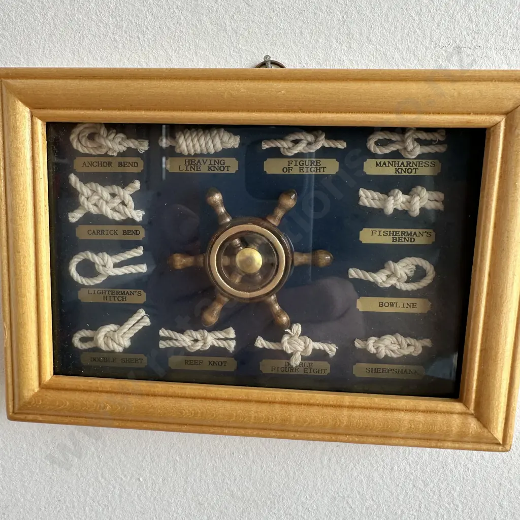 2 sailing knot wall hangings Image 1++