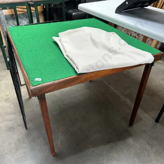 card table plus cover