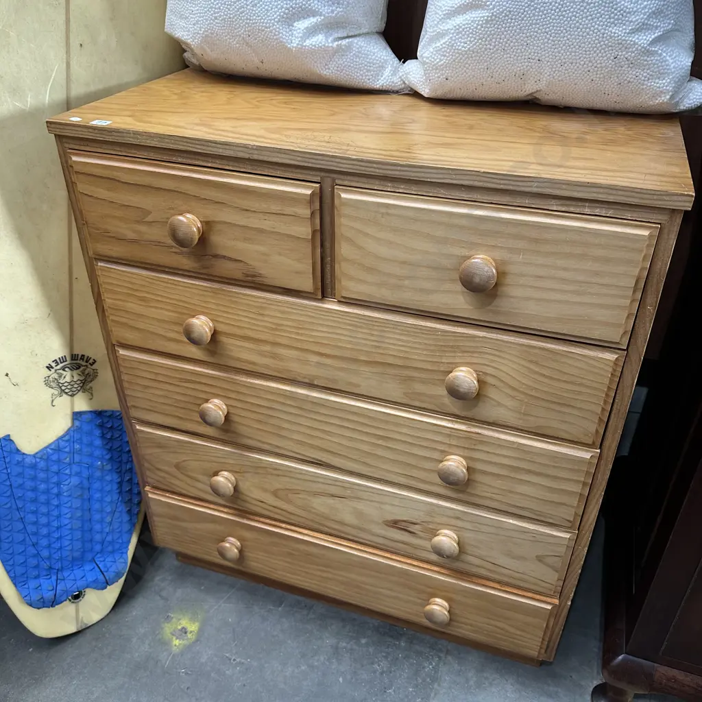 chest drawers solid Pine Image 1++