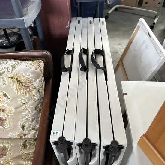 3 x Lifetime trestle tables