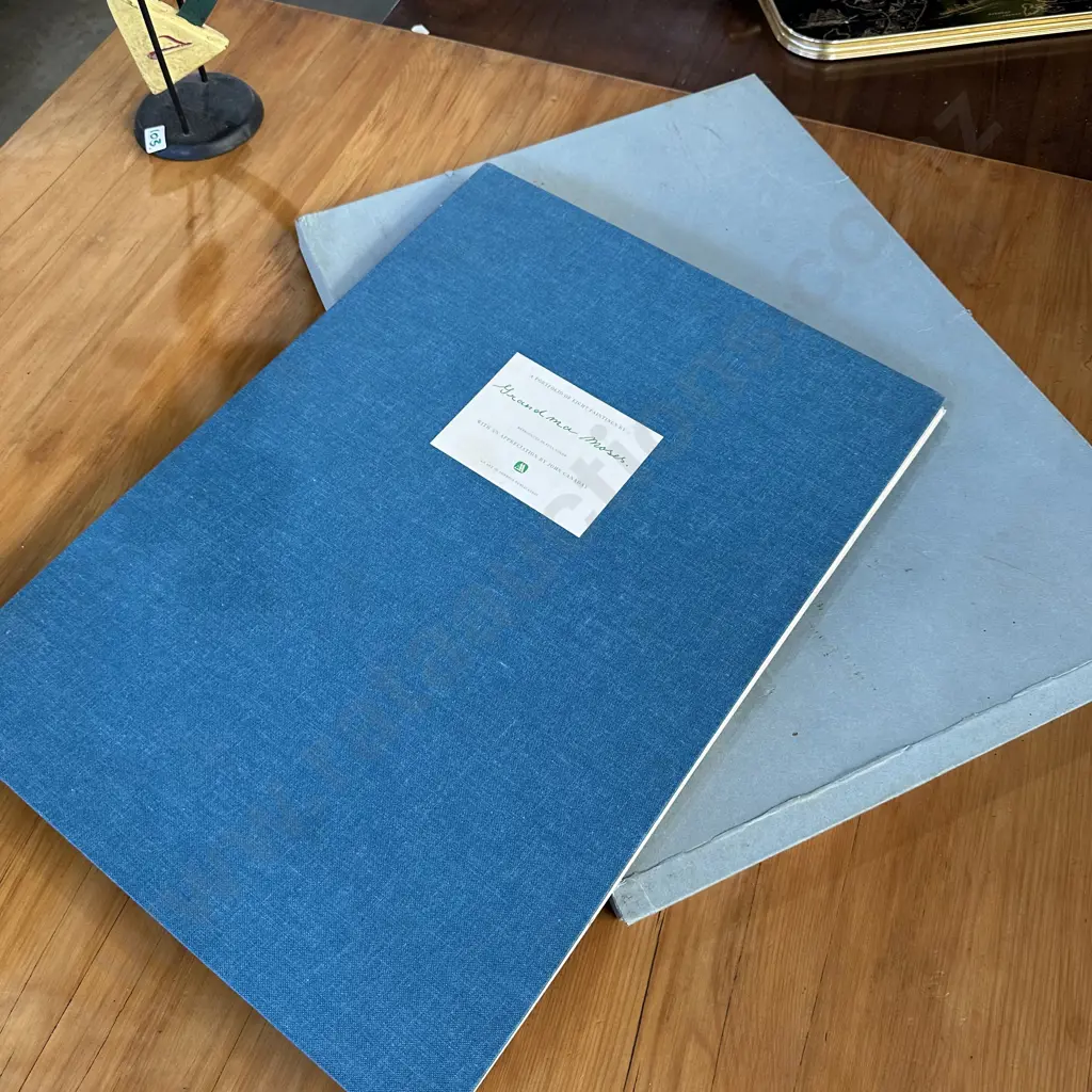 Portfolio of 8 Grandma Moses prints Image 1++