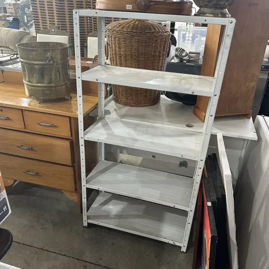 metal shelf