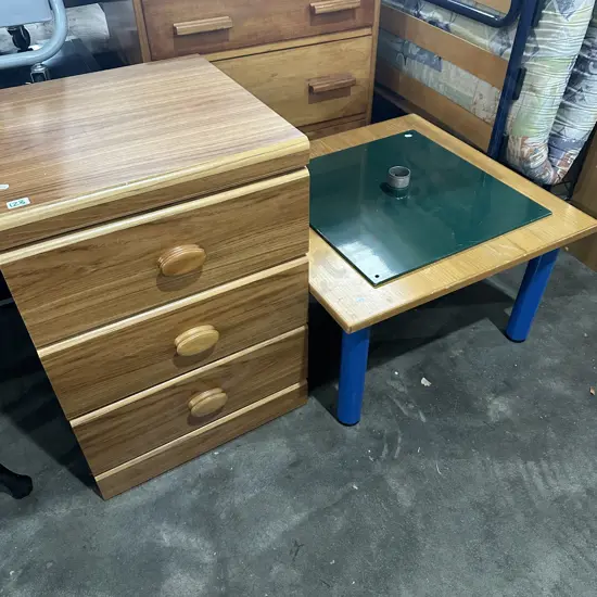 bedside, base, side table