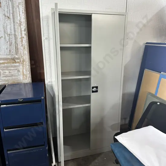 Steel cupboard