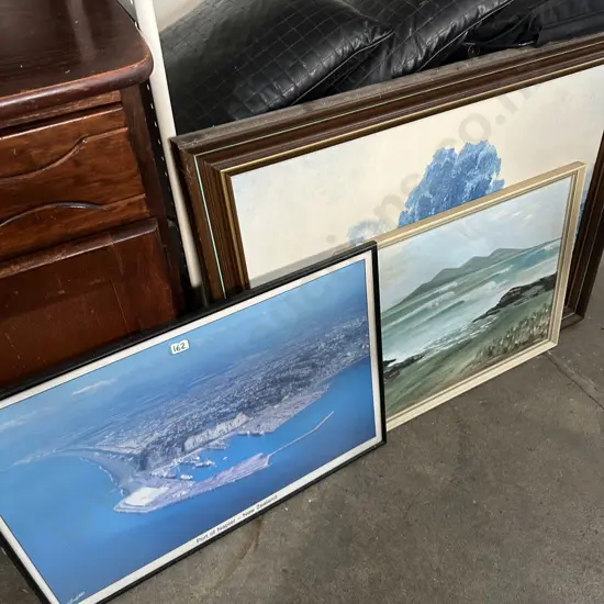 port of napier, painting and print