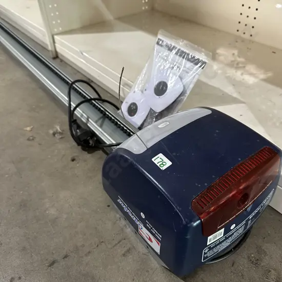 electric garage door opener with all parts - working well installed 2017