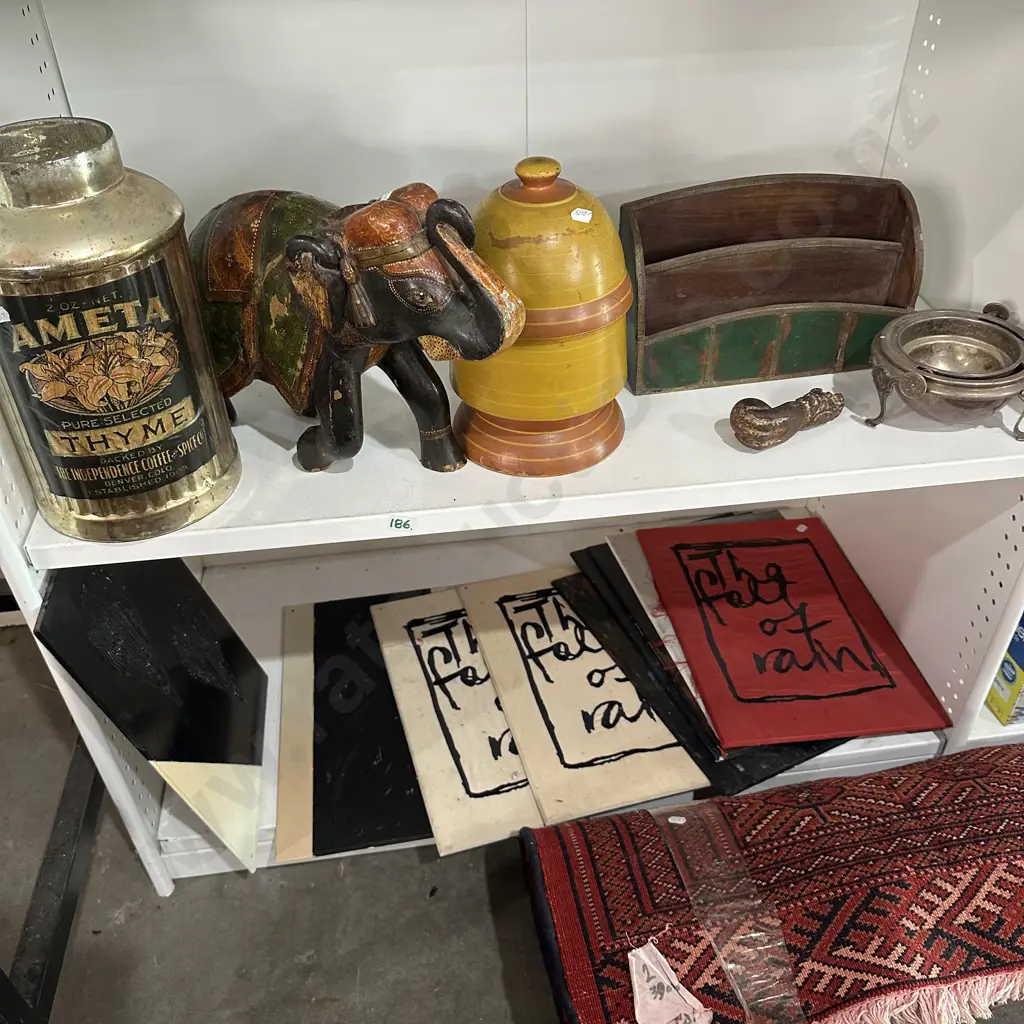 decorative items plus art and solid door knocker part Image 1++