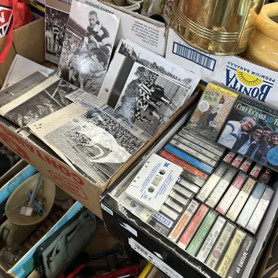 Hawkes Bay rugby photos and cassettes