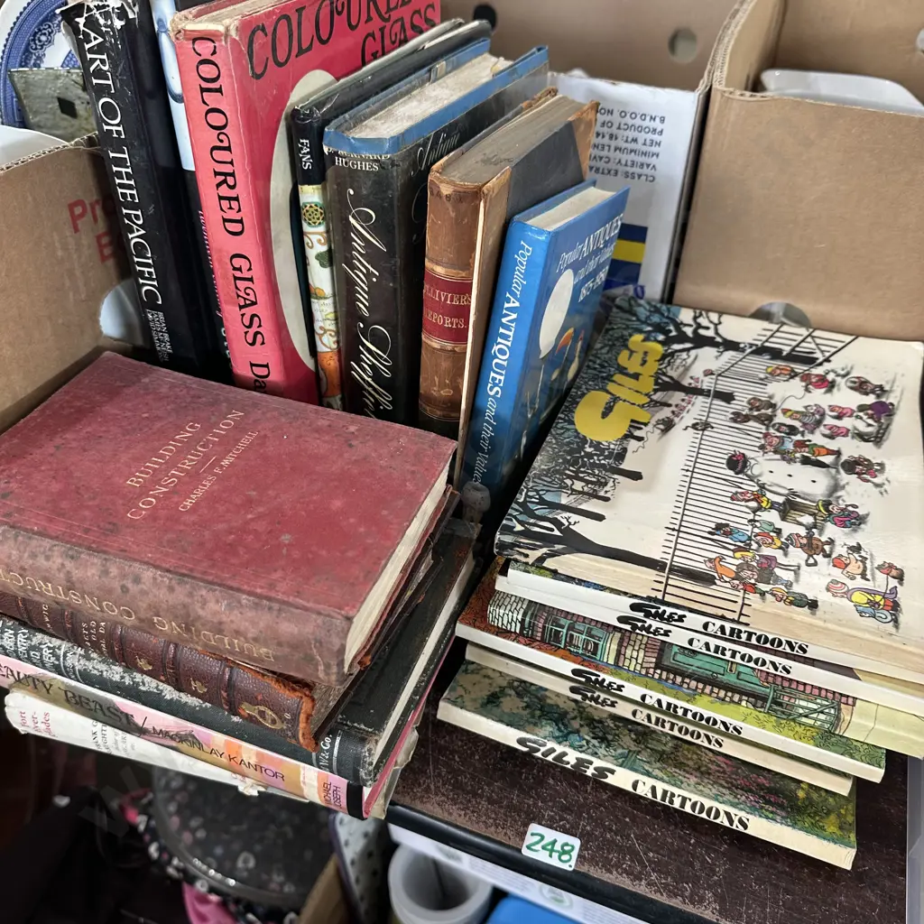 Lot of books including Giles cartoons. Image 1++