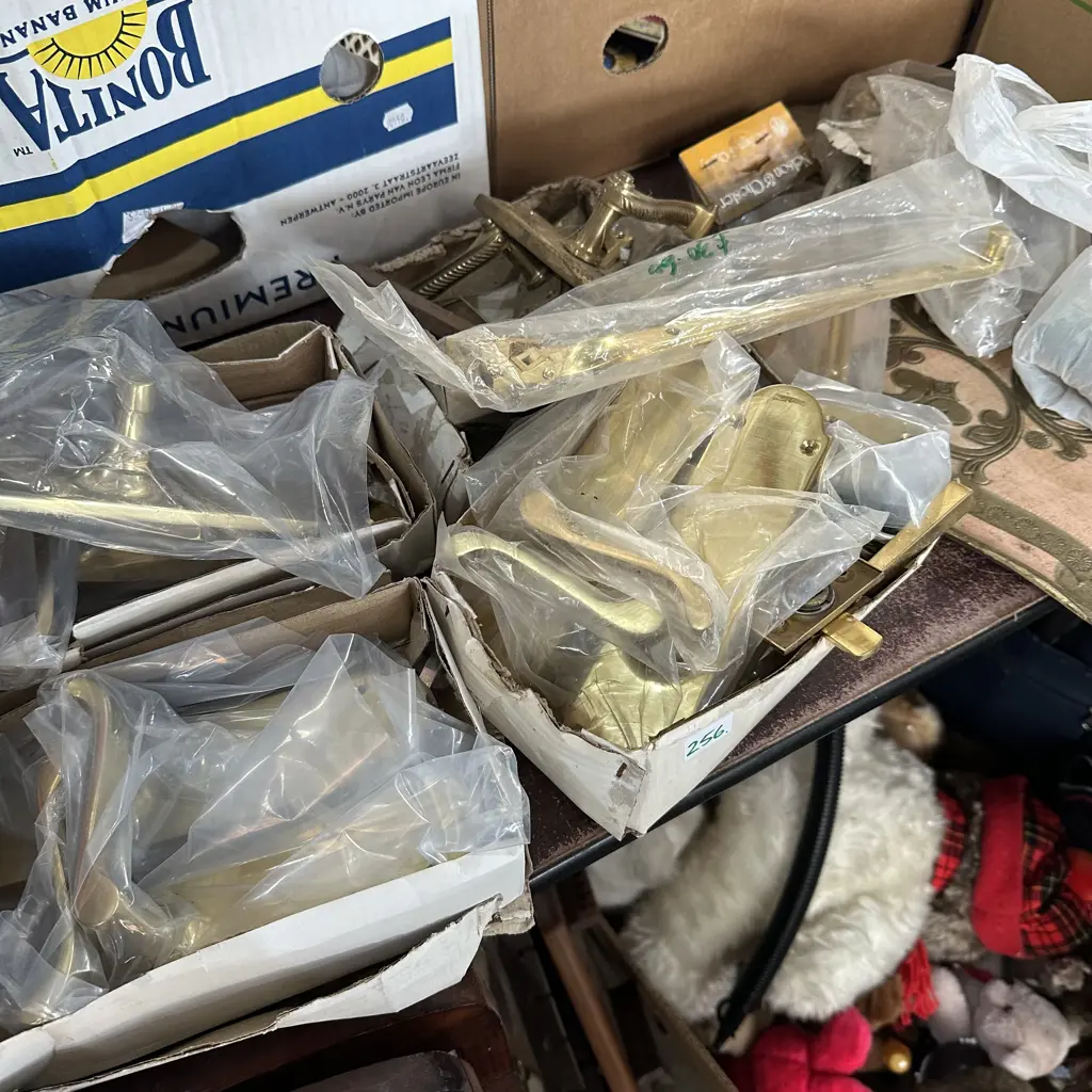 Hardware including new door handles and window latches etc. Image 1++