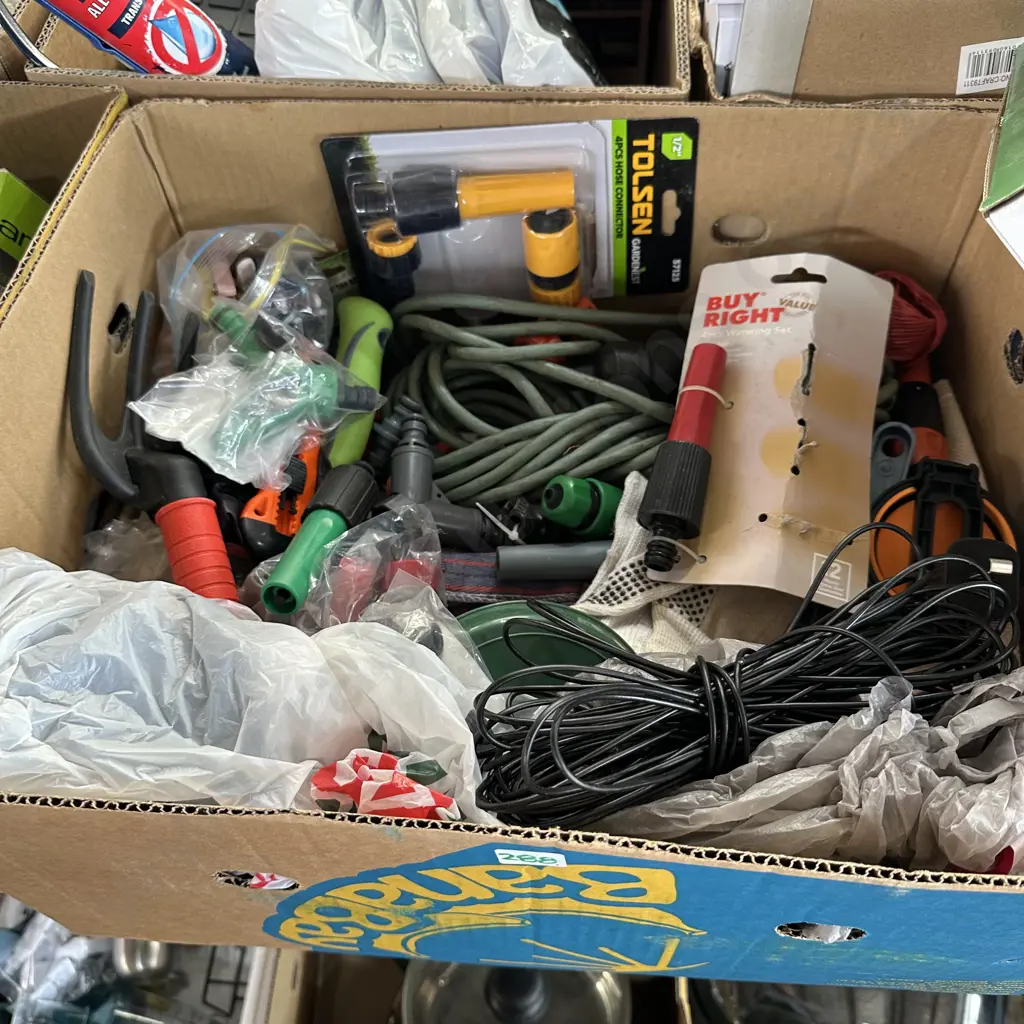 Box of gardening products - some new Image 1++