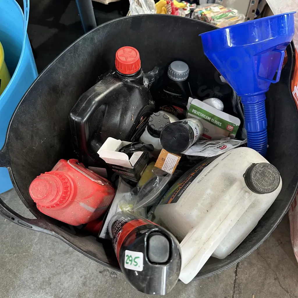 Basket of Oils etc. Image 1++