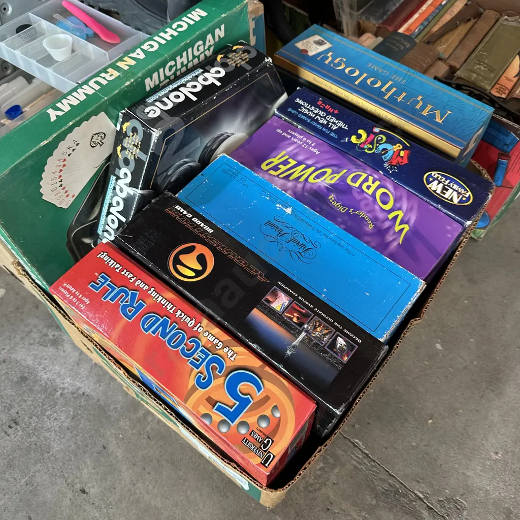 Box of games. Image 1++
