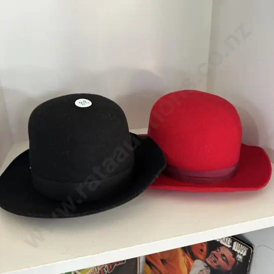 2 new felt hats