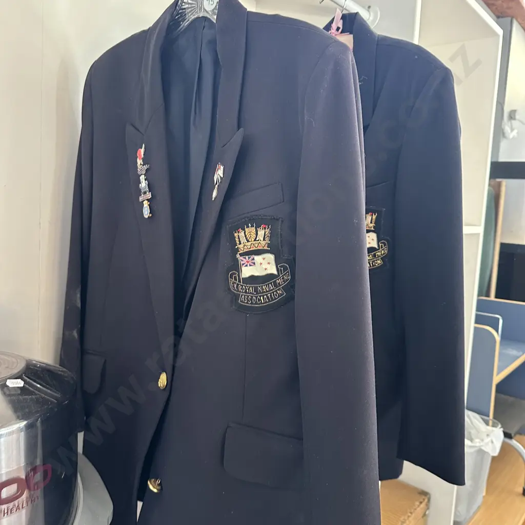 2 x ex Royal Navy jackets Image 1++
