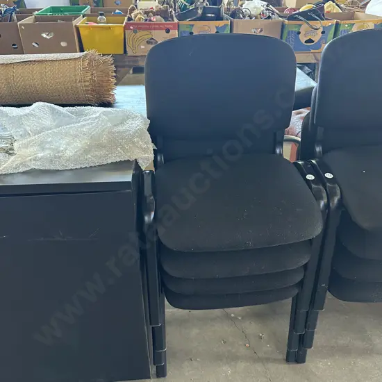set of 4 office chairs
