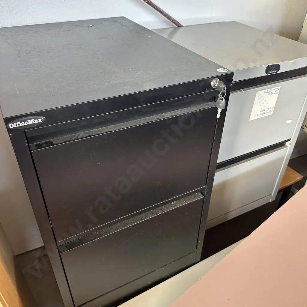 lockable 2 drawer file etc Image 1++