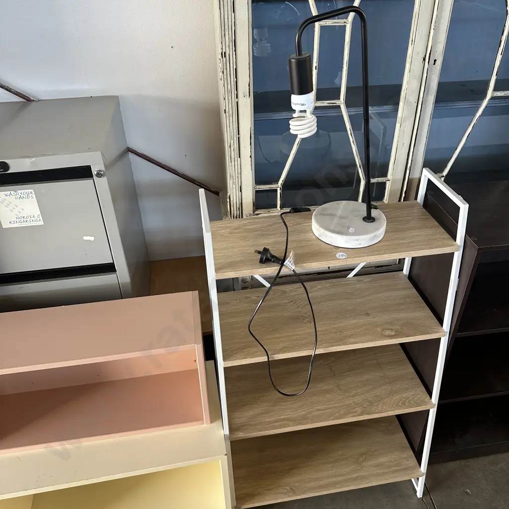 lamp and shelf Image 1++