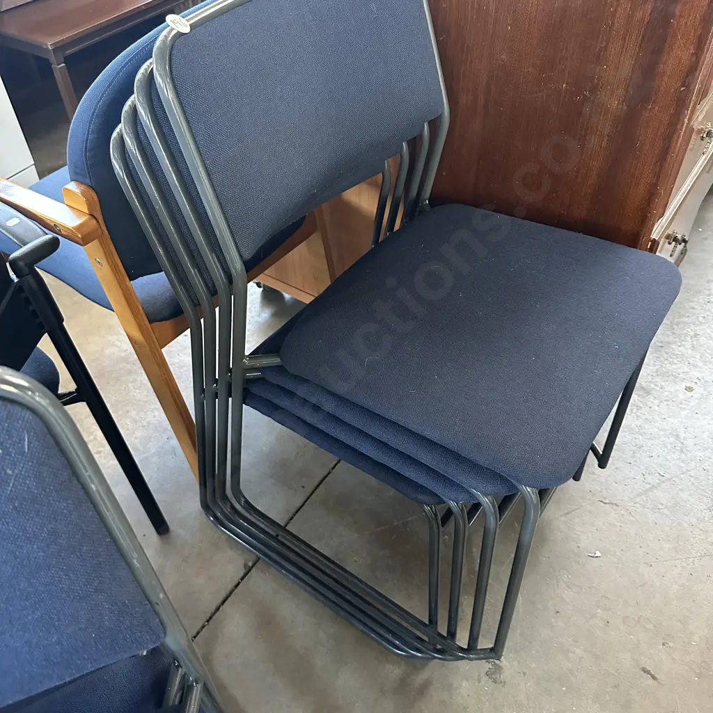set 4 office chairs Image 1++