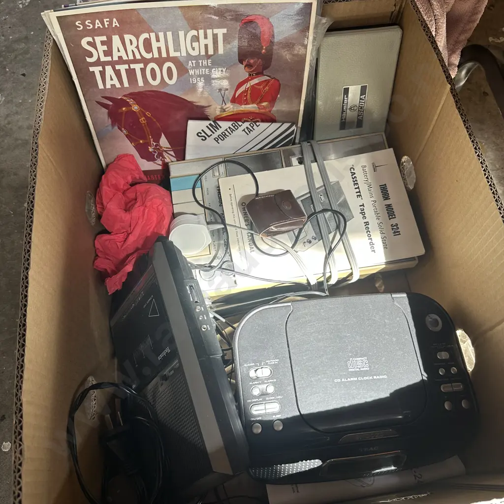 cassette decks, CD alarm clock radio etc Image 1++