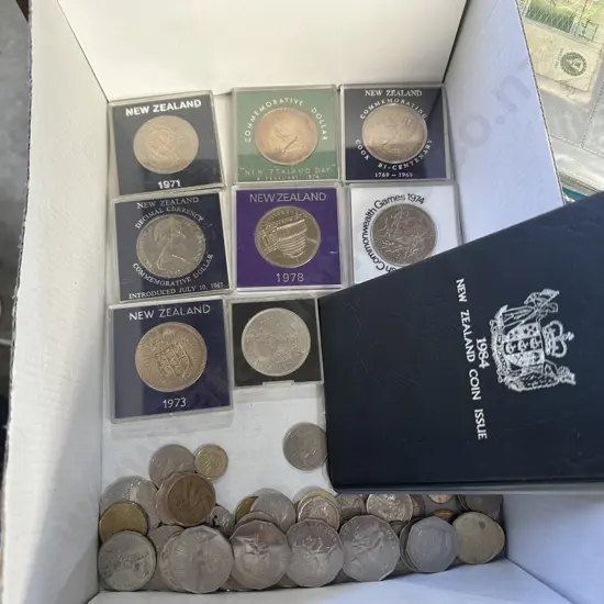 coins, mint and loose