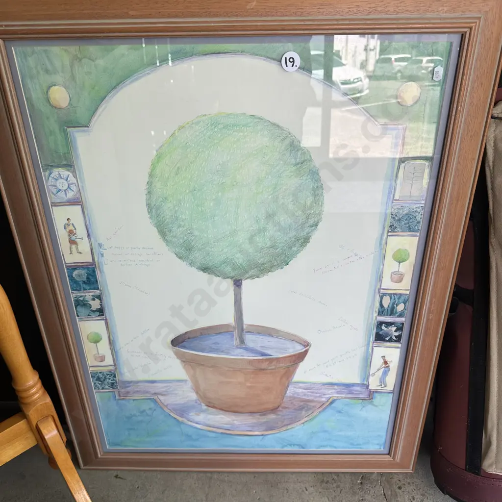 topiary print Image 1++