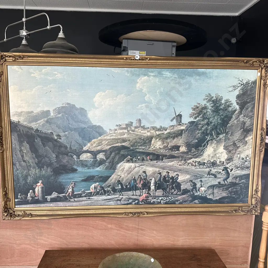 large vintage print Image 1++